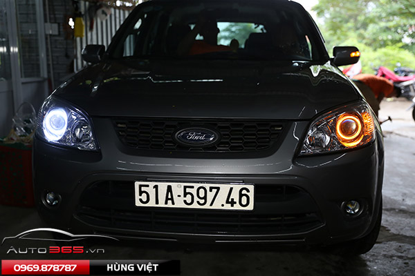 ĐỘ ĐÈN BI XENON FORD ESCAPE 2013 CẤU HÌNH KHỦNG